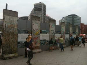 Potsdamer Platz Mauerteile