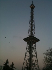 Gruene Woche Berlin unter dem funkturm