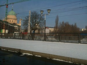 Lange Brücke Potsdam Stadtschloss Wiederaufbau Landtag Nikolaikirche