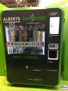 Alberts Smoothies Automat Belgium Fruit Logistica Messe Gelaende Berlin Funkturm Berichterstatter