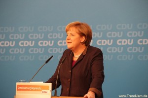 Angela Merkel Bundeskanzlerin CDU Zentrale Vorstellung der Minister