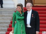Ann Sophie Mutter, Lambert Orkis Promi Queen Besuch Schloss Bellevue Berlin 2015