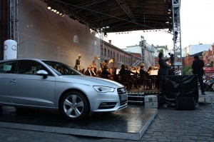 Audi A3 Beifahrerseite Berlin Kulturbrauerei Audi Classic Open Air