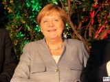 BK Angela Merkel Gesicht Promi NRW Bundeskanzlerin beim Nordrhein-Westfalen Sommerfest 2019 Berlin Botschaft Berichterstattung Trendjam
