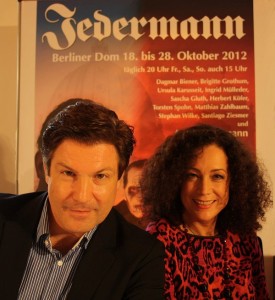 Berliner Jedermann Festspiele 2012 Francis Fulton-Smith und Barbara Wussow