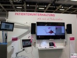 Bildschirme Krankenhaus Patientenunterhaltung systeme conhIT 2015 Berlin