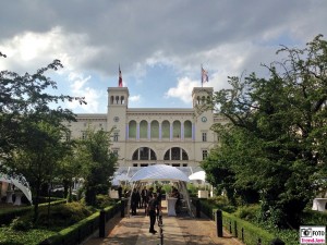 Bitkom Sommerfest Hamburger Bahnhof Berlin IT Eingang Museum für Gegenwart Berichterstatter