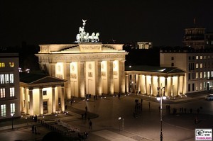 Brandenburger-Tor-Pariser-Platz-Berlin-Mitte -Nacht