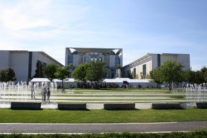 Bundeskanzleramt 2011 Berlin tag der offenen tuer Staatsbesuch Bundeskanzlerin Angela Merkel