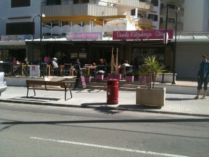 Cafe katzenberger store Santa Ponsa Mallorca Avenida de Jaime