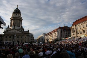 2013 Classic Open Air Gendarmenmarkt Bühne Zuschauer