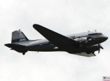 DC-3A OH-LCH Finnland Rosinenbomber Berlin Gatow Ueberflug Luftbruecke 70 Jahre Berichterstatter TrendJam