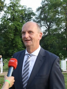 Dietmar Woidke Brandenburg Innenminister Krongut Bornstedt Potsdam Sommerfest Sommerabend 2013