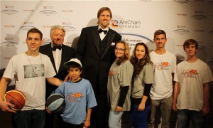Dirk Nowitzki Berlin Award AmCham Kinder Jugendliche Basketball 2012