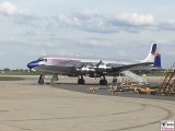 Douglas DC-6B Red Bull ILA Luft und Raumfahrt Ausstellung Berlin Schoenefeld airport Berichterstattung