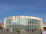 Eingang sued belektro Messe Berlin Elektrizitaet Messegelaende Funkturm Berichterstatter TrendJam