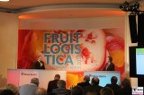 Eroeffnungspressekonferenz Fruit Logistica Messe Gelaende Berlin unter dem Funkturm Berichterstatter