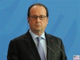 François Hollande Kopf Portrait Face Gesicht Präsident Frankreich Kanzleramt Berlin BREXIT
