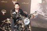 Harald Gloeoeckler Harley Davidson Softail Deluxe H-D Dyna Switchback Berlin Hotel de Rome Praesentation