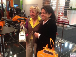 Heidi Hetzer, Regine Sixt ITB BERLIN 2014 Messestand Sixt