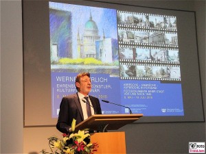 Jann Jakobs Portrait Potsdam Eröffnung Austellung Altes Rathaus Fotos Alter Markt Potsdam Museum