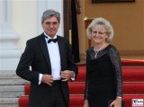 Joe Kaeser, Rosemarie Kaeser Promi Siemens Queen Besuch Schloss Bellevue Berlin 2015