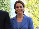 Kate, Gesicht laechelt Kopf Catherine Duchess of Cambridge Empfang BundesKanzleramt Berlin Berichterstatter