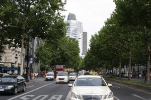 Kurfuerstendamm Berlin Hauptstadt Taxi Kudamm