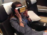 Lufthansa Virtual Reality Brille 3D V R Box Headset Handy 3D Filme Spiele