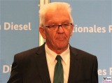MP Winfried Kretschmann Gesicht Portrait Kopf Diesel Gipfel BMVI Berlin Invalidenstrasse Berichterstatter