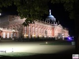 Neues Palais Lampen Garten Skulpturen Treppen Schloessernacht Beleuchtung Illumination Potsdam Schlosspark