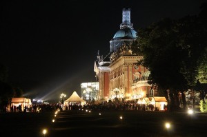 Neues Palais nachts Park Sanssouci XV Potsdamer Schlössernacht Potsdam