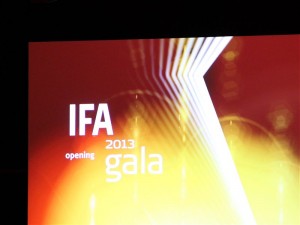 Logo Opening Gala IFA Berlin 2013 Internationale Funkausstellung