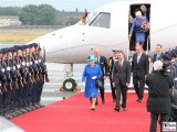 Queen Elizabeth II. TXL Tegel Flugzeug Königin des Vereinigten Königreichs Großbritannien und Nordirland Prinz Philip