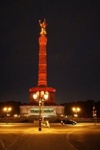 Siegessaeule rote Goldelse Grosser Stern Berlin IFA