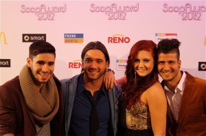 Soap Award 2012 Berlin Melouria POPSTARS Band Kino Kosmos Medien Serien Stars Telenovela TV