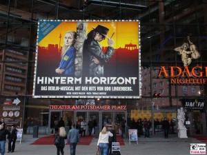 Stage Theater am Potsdamer Platz mit Udo Lindenberg Berlin Musical Hinterm Horizont 3. Geburtstag Musical Potsdamer Platz