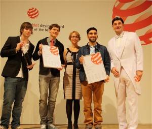 Stephen Erckmann Jens Kindler Linda Breitlauch Damon Aval Peter Zec reddot design award best of the best Konzerthaus Gendarmenmarkt Berlin Gala 2012