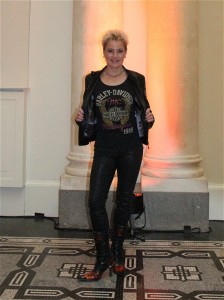 Tanja Schumann Harley-Davidson Softail Deluxe H-D Dyna Switchback Berlin Hotel de Rome Praesentation