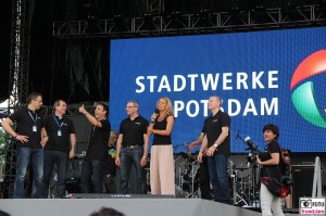 Team Stadtwerke Stadtwerkefest Potsdam 2014 Lustgarten Stadtschloss