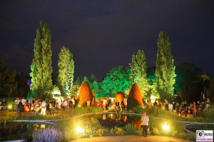 Teich Tropenhaus Botanische Nacht Botanischer Garten Museum Sommernacht Berlin Dahlem Steglitz karibische Sommernacht Berichterstatter