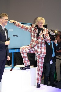 Thomas Gottschalk IFA Berlin Loewe Fernseher