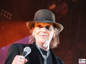 Udo Lindenberg Gesicht Promi face Laecheln Mikro Panik Rocker Olympia Stadion Tour Arena Berlin