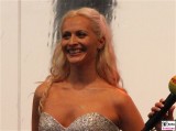 Valentina Barbor Gesicht face Promi Neues Palais Communs Mopke Buehne Zuschauer Schloessernacht Potsdam Schlosspark