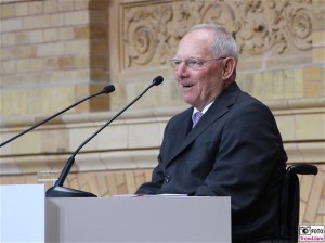 Wolfgang Schaeuble MdB Rede Deutsche Telekom Hauptstadtrepräsentanz Ludwig-Ehrhard-Preis Wirtschaftspublizistik Berlin Berichterstatter