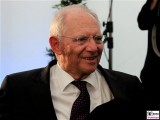 Wolfgang Schaeuble laechelt Gesicht-face-Kopf-Promi-Kissinger-Prize-American-Academy-Berlin-Wannsee