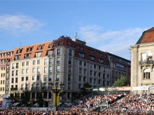 classic open air berlin gendarmenmarkt  publikum