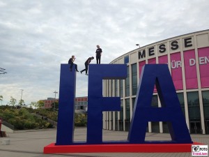 climb Jumper eingang sued IFA logo am CityCube Messe Berlin Funkausstellung