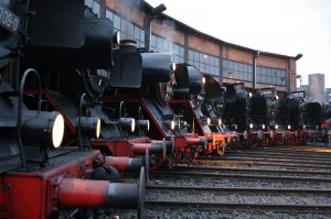 dienstbereit am Lokschuppen Dampflok Treffen Dresden Eisenbahn Museum Zwickauer Strasse Lokschuppen