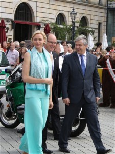 prinzessin charlene prinz albert 2 klaus wowereit berlin